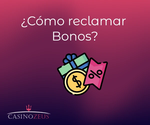 Pasos para obtener bonos en ZeusCasino